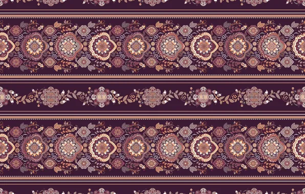 Picture flowers, pattern, ornament, Burgundy