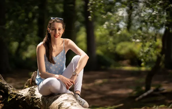 Picture summer, girl, Alicia