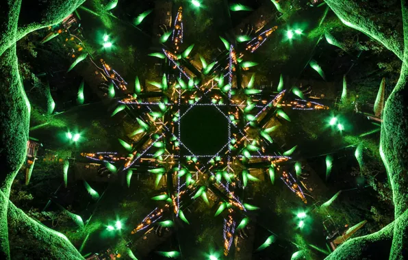 Line, background, symmetry, kaleidoscope