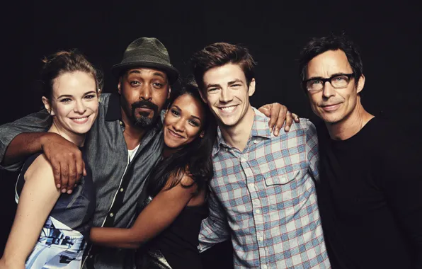 Picture the series, The Flash, Grant Gustin, Jesse L. Martin, Candice Patton, Thomas Cavanagh, Danielle Panabaker
