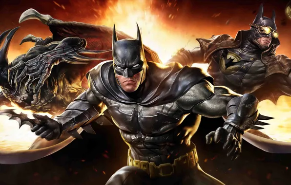 Picture batman, mmorpg, DC comics, infinite crisis