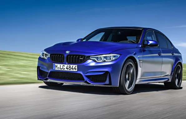 Speed, BMW, sedan, 2018, F80, BMW M3 CS