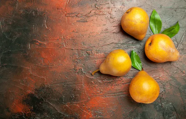Background, pear, four