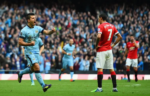 Football, manchester, Manchester, football, Mary, United, The Premier League, Sergio Aguero