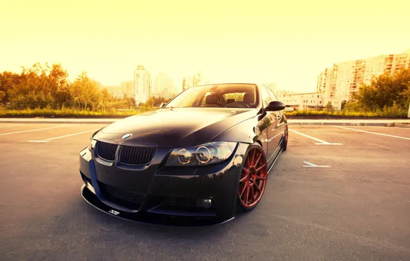 Wallpaper BMW, low, 3 series, E90 for mobile and desktop, section bmw, resolution  2048x1365 - download