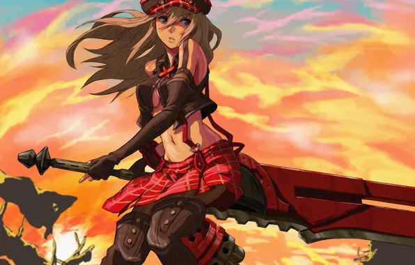 Girl, sword, cap, God Eater, Arisa Iriinchina Amiee In