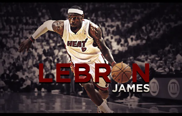 Basketball, NBA, Basketball, Lebron James, Miami Heat, King