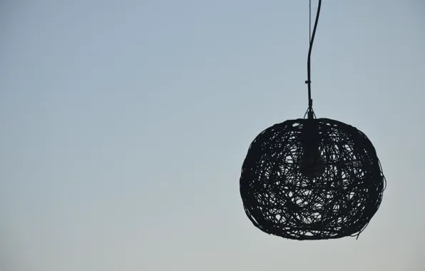 The sky, Minimalism, Lamp, Abstraction
