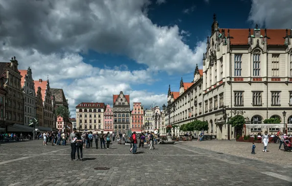 Picture Area, Street, Poland, Building, Architecture, Street, Poland, Town