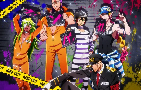 Picture anime, art, Nanbaka, Nominatie