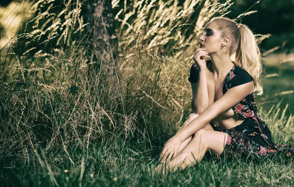 Summer, face, body, dress, Sophia