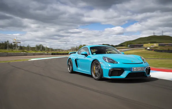 Porsche, Speed, Cayman, GT4, 2019, Porsche 718 (982) Cayman GT4, Thras