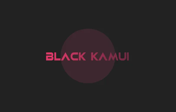 Text, background, round, black background, artist airmonger, black kamui, artist black kamui