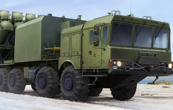 Russia, the armed forces of Russia, Vincent Wai, coastal missile system, 3К60 Ball, self-propelled launcher, …