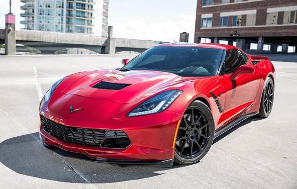 Picture Corvette, Chevrolet, One, Forged, Stingray, Wheels, Piece, GA1R