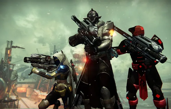 Hunter, Destiny, Warlock, Titan
