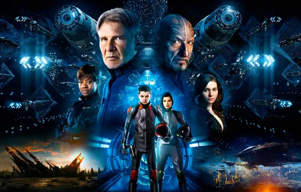 Picture Fantasy, Movie, Sci-Fi, Ender's Game, Science Fiction