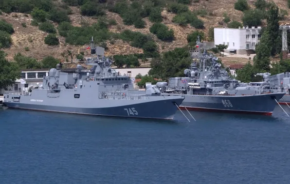 Ships, Navy, Sevastopol, The Black Sea Fleet, &quot;Admiral Grigorovich&quot;, &quot;Inquiring&quot;, Guard