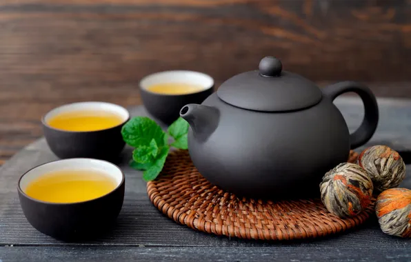 Tea, Cup, teapot