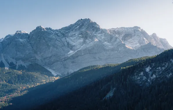 Wood, Landscape, Mountain, Sunshine, Daniel Sessler