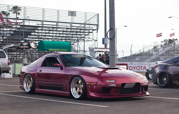 Turbo, wheels, mazda, japan, jdm, rx7, tuning, low