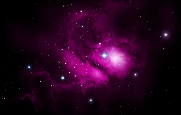 Picture nebula, Hubble, red, telescope