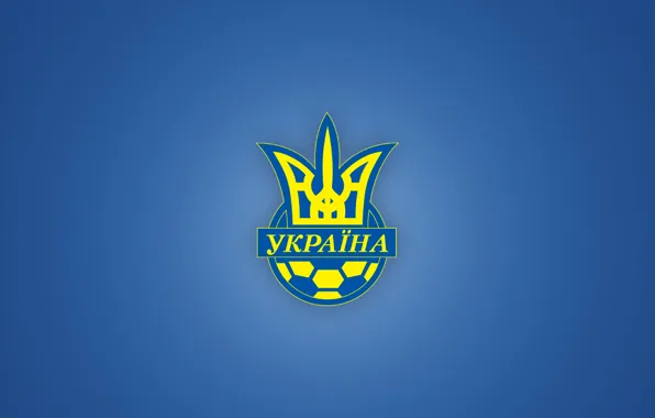 Picture football, emblem, Ukraine
