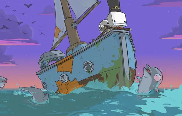 Water, The ocean, The game, Heroes, Titanic, Water, Titanic, Game