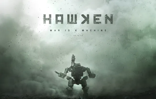 Picture people, robot, fur, War Is A Machine, Adhesive Games, Hawken