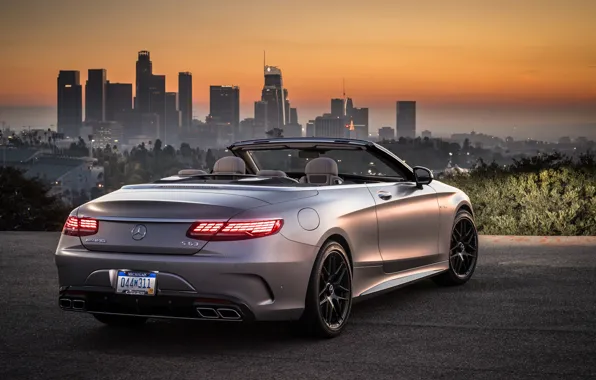 Mercedes-Benz, Los Angeles, AMG, Los Angeles, 2018, Cabriolet, 4MATIC, S63