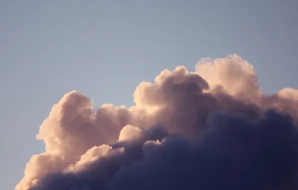 The sky, clouds, blue, clouds