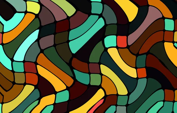Line, mosaic, background, color