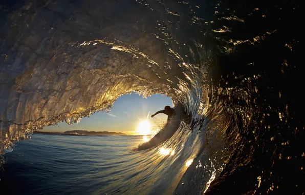 Picture beauty, Wave, surfers