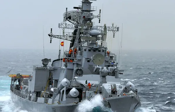 Destroyer, The Indian Navy, INS Ranvir, D-54