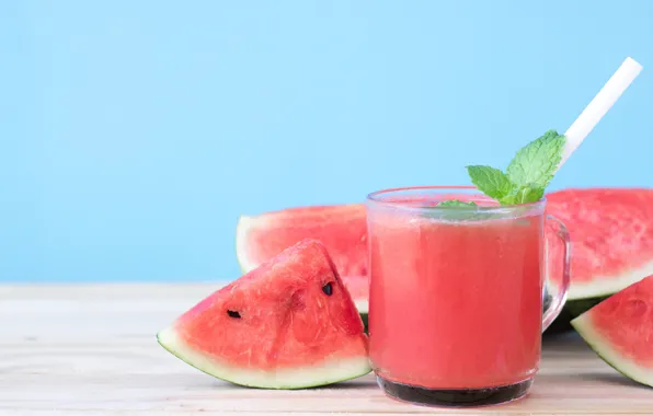Watermelon, berry, berry, juice, tube, juice, drink, watermelon