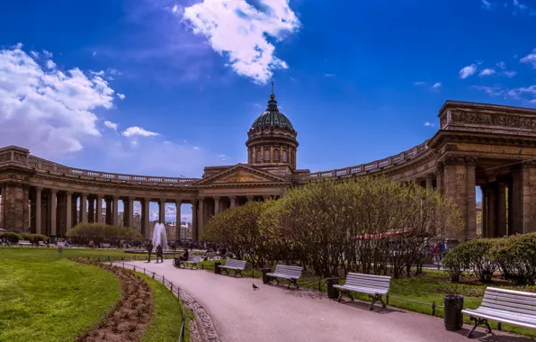 Wallpaper Peter, Saint Petersburg, Russia, Cathedral, SPb.