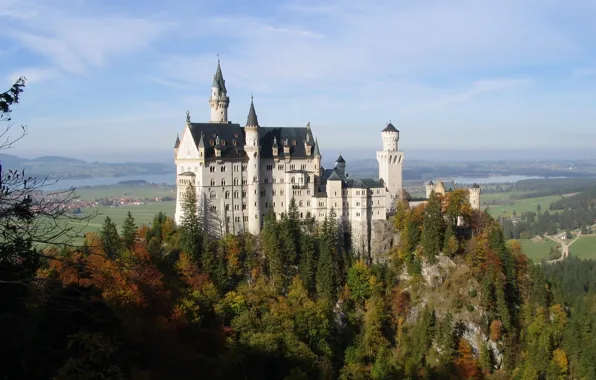 Picture landscape, Germany, Germany, Neuschwanstein Castle, Neuschwanstein Castle