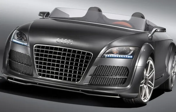 Audi, vector, concept, convertible