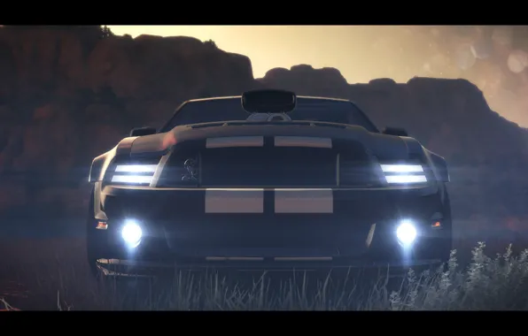 Ubisoft, 2013, Ford Shelby GT500, The Crew, 2013 Ford Shelby GT500