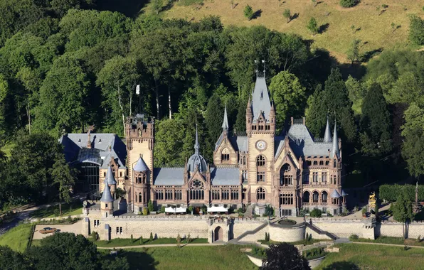 The city, photo, castle, Germany, Dragon castle