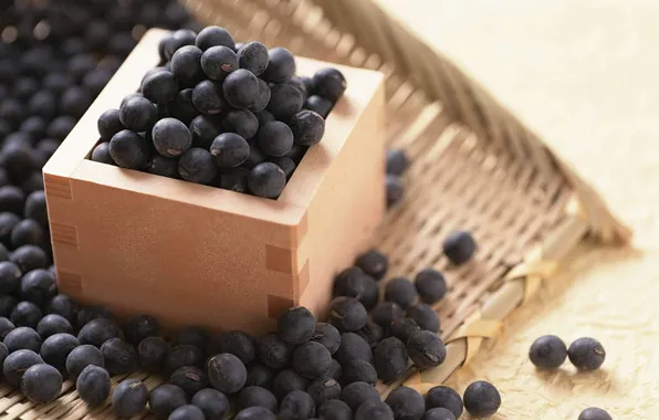 Picture berries, blueberries, delicious, black currant