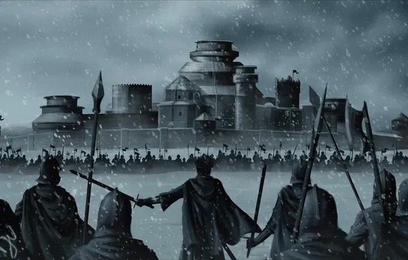 Attack, battle, fortress, army