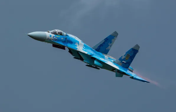 Picture Fighter, Ukraine, The fast and the furious, Su-27, Ukrainian air force