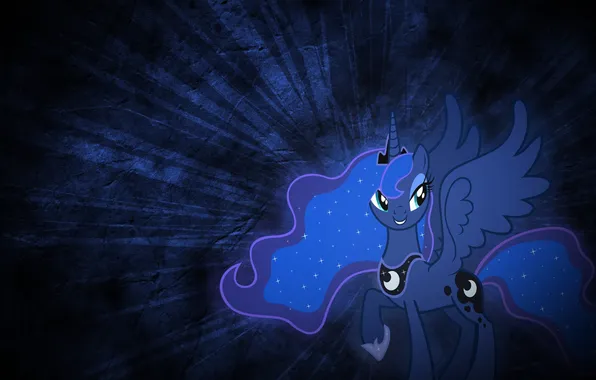 Picture background, pony, My little pony, Luna