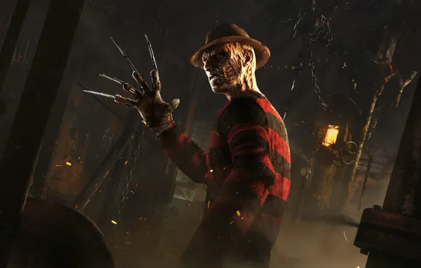 Picture Nightmare, Freddy Krueger, A nightmare on elm street, Freddy Krueger, survival horror, Dead By Daylight, …