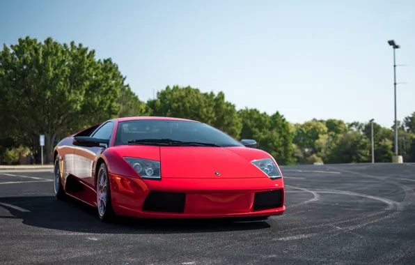 Lamborghini, Red, Murcielago