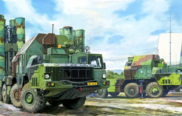 Russia, SAM, Favorite, S-300, a family of anti-aircraft missile complexes