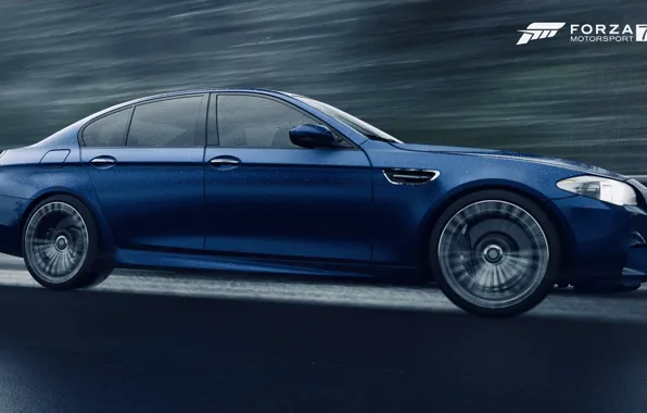 HDR, BMW, Speed, Rain, Game, F10, 5, FM7