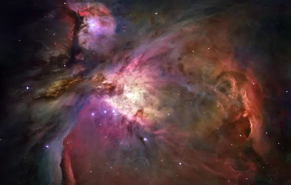 Picture nebula, constellation, Orion, M42