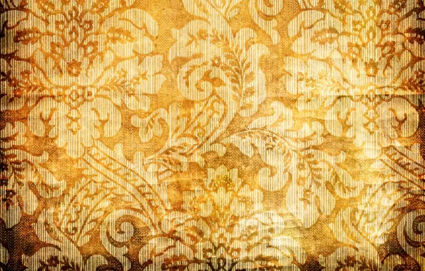 Picture flowers, orange, yellow, background, patterns, texture, petals, gold